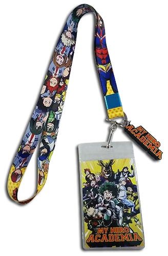 1 x Neck Lanyard ID Badge Key Holder Superhero Anime Characters Multi Selection 