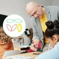 thumbnail image 2 of Shisuyan Math Toys Math Set Circles Teaching Supplies Standard Design for Teachers 3pcs, 2 of 9