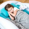 thumbnail image 6 of Sleepah Inflatable Toddler Travel Bed Inflatable & Portable Air Mattress Blow up Bed Bed Rails Twin, 6 of 10