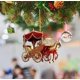 thumbnail image 1 of ¡Compra y Ahorra Ya!, Decoración navideña para el hogar Adornos navideños colgantes Decoración para árbol de Navidad Colgante pequeño Akmoler, 1 of 6