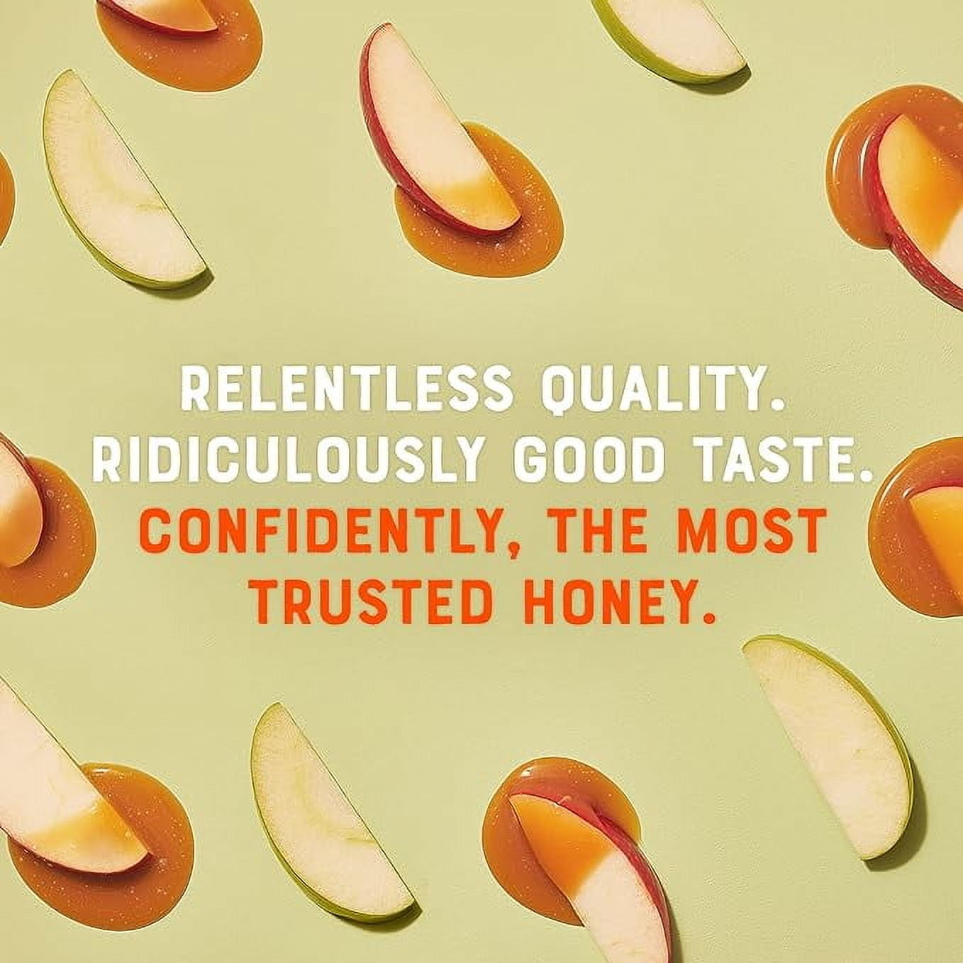 (2 pack) Nate's Honey: 100% Pure, Raw and Unfiltered Honey - 16 fl oz Bottle