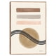thumbnail image 1 of Cuadros Decorativos Jr Geo Abstracto IV Rosa Neutro con marco, 1 of 2