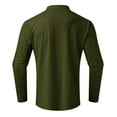 thumbnail image 5 of yuuuggc Men's Long Sleeve Shirt Neck T Shirts Pullover High Neck Turtleneck Shirts for Men(AG,2XL), 5 of 5