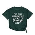 thumbnail image 4 of Birdeem Femmes Filles Grande Taille T-Shirts Imprimés Manches Courtes Col Rond T-Shirt Blouse Hauts, 4 of 11