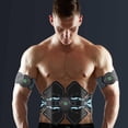 thumbnail image 3 of Estimulador De Entrenamiento Muscular Ems Smart Fitness, Parche Muscular Abdominal Portátil, Cinturones De Tonificación Electrónicos Para Oficina Y Exteriores Cateissary CE008755-04, 3 of 6