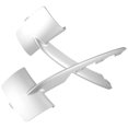 thumbnail image 3 of 1 Pair Front Left Right Bumper Grille Grill Trim Bumper Lower Grille Trim Cover 1117303113,511173031, 3 of 5