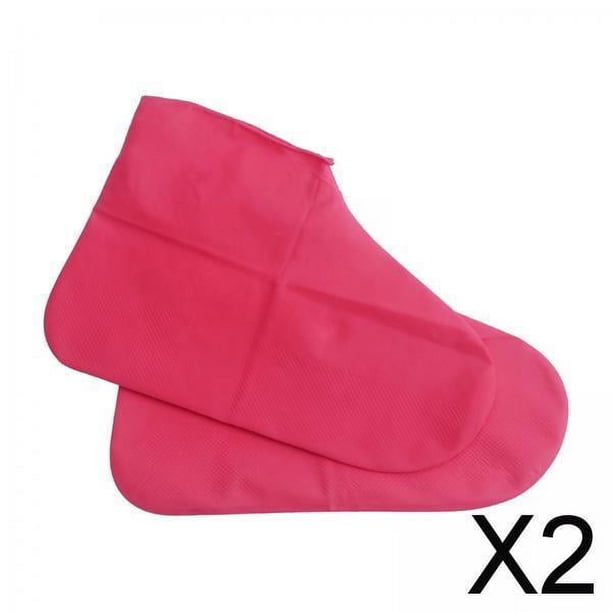 Cubiertas de látex para zapatos Colamx impermeables para ciclismo y jardín 2 piezas