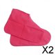 thumbnail image 1 of Cubiertas de látex para zapatos Colamx impermeables para ciclismo y jardín 2 piezas, 1 of 8
