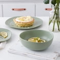 thumbnail image 4 of Stone + Lain Delilah Porcelain Collection Dish Set, 6 Bowls (6-inch) Service for 6, Honeydew, 4 of 6