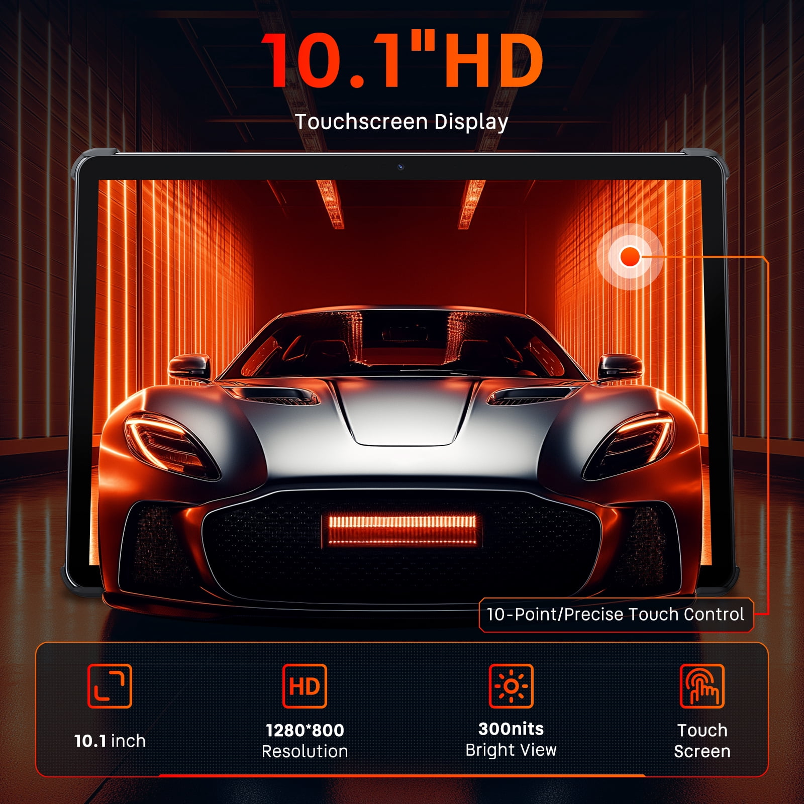 10.1" Windows 11 Pro Tablet PC,12GB RAM 256GB SSD,Intel Core i3 Processor (up to 3.4 GHz),,Touchscreen, Type-C,Micro HDMI,with Stylus & Case