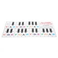 thumbnail image 3 of Pegatina Para Tecla De Piano, órgano Electrónico, Teclado Universal, Notación Transparente, Autoadhesivo, 3 of 7