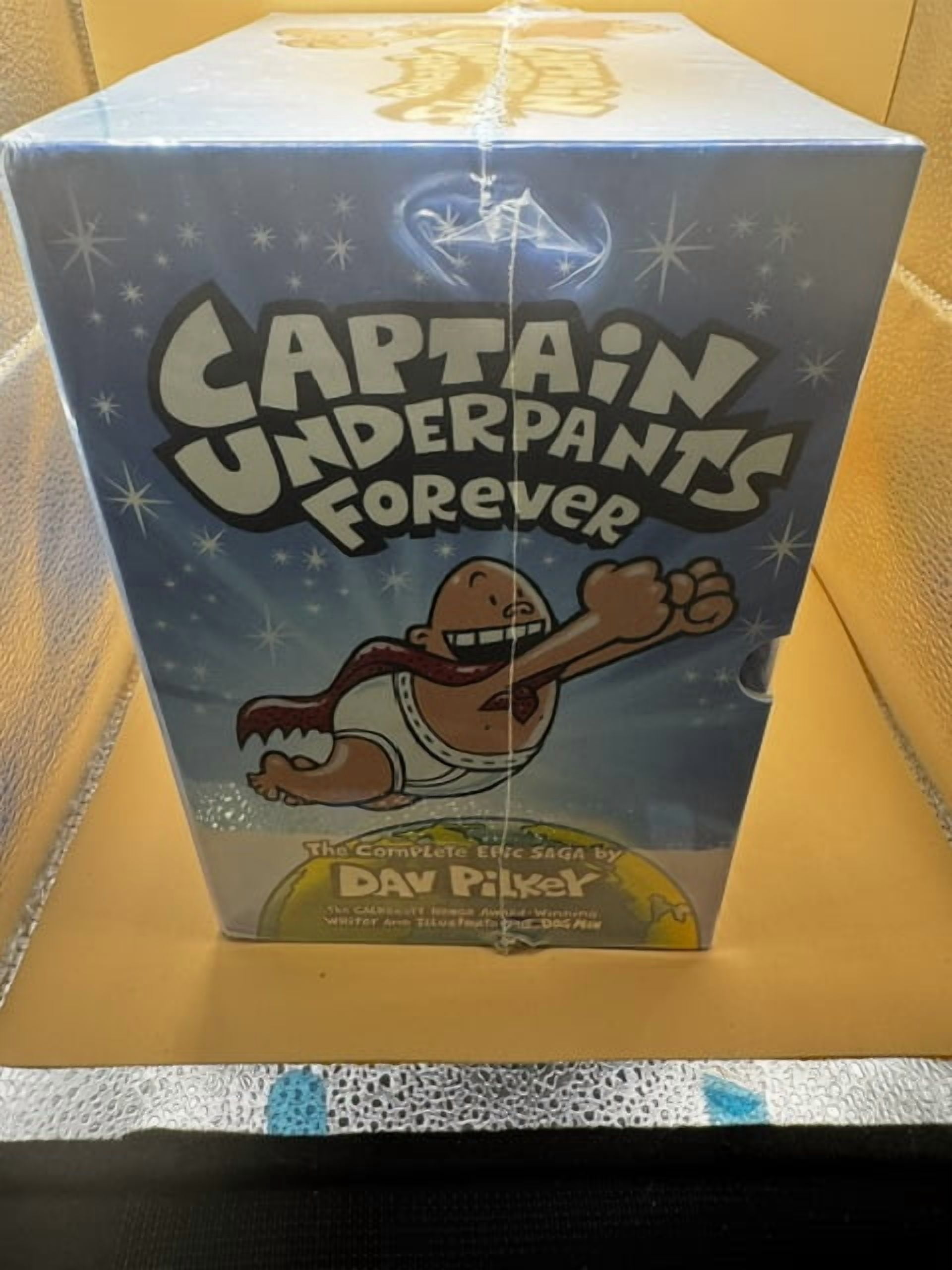 Dav Pilkey, Captain Underpants Forever, Full-Color Boxed Set, 12