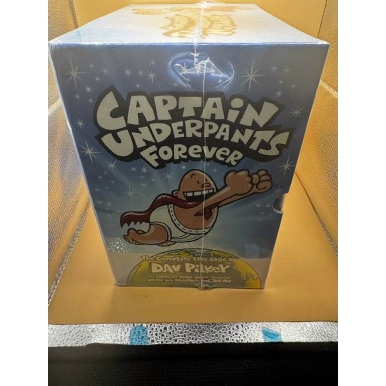 Dav Pilkey, Captain Underpants Forever, Full-Color Boxed Set, 12