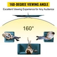 thumbnail image 3 of KFFKFF Écran de Projecteur Portable avec Trépied, 100 Pouces 16:9 4K HD, Résistant aux Plis, Hauteur Réglable, Idéal pour l'Affichage de Films Intérieur et Extérieur, Cinéma Maison, Jeux, Usage au Bureau, 3 of 9