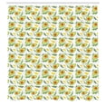 thumbnail image 2 of Ambesonne Fruits Shower Curtain, Sliced Avocados and Lemons, 69"Wx75"L, Multicolor, 2 of 4
