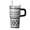 boho-241, variant on Bohemian Themed Thermal Tumbler 20oz with Lid & Straw - Stainless Steel Insulated Travel Coffee Cup, Double Wall Vacuum Mug, Leakproof