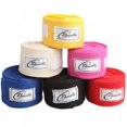 thumbnail image 1 of 2pcs/Pack 5M Length Boxing Hand Wraps MMA Muay Thai Kick Boxing Handwraps Elastic Hand Wrist Support Bandages, 1 of 4