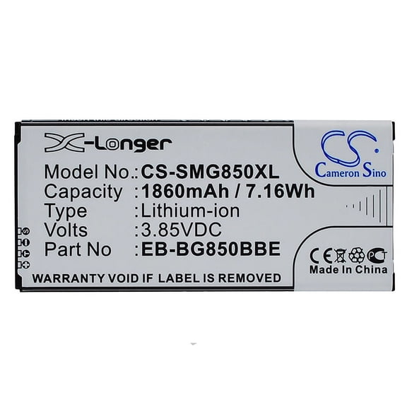 1860mAh EB-BG850BBE EB-BG850BBC EB-BG850BBU Battery for Samsung Galaxy Alpha SM-G850 SM-G850A SM-G8508S SM-G8508 SM-G8509v SM-S8
