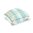 thumbnail image 5 of Blue Green Grid Throw Pillow Covers 20x20 Inch 2 Packs Decorative Square for Living Room Couch Bed Sofa, 5 of 6