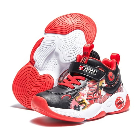 

Toddler Kids Trainers Boys Girls Running Shoes Mesh Breathable Sports Walking Sneakers Lightweight Hook And Loop Lace Up