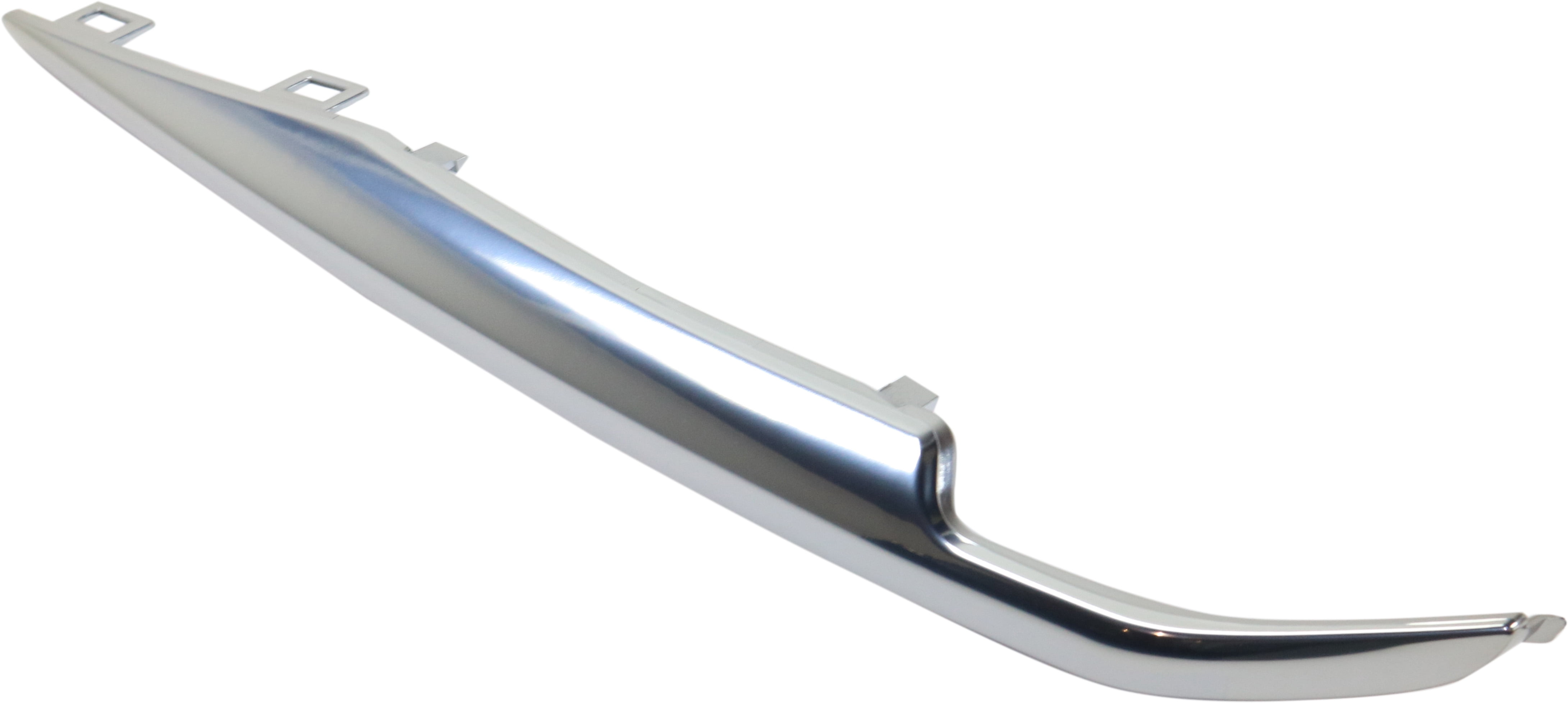 Bumper Trim Compatible With 2015-2020 Cadillac Escalade ESV Front, Left Driver Chrome