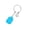 Blue, variant on 7829 Pickleball Paddle Sports Accessory Keychain Premium Zinc Alloy Material Lightweight Portable for Everyday Use Gift for Lovers