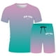 thumbnail image 4 of Playeras Estampadas Para Hombre, Camiseta Holgada Con Estampado De Letras De Ciudad Para Hombre, Conjunto De Ropa Deportiva De Verano, Ropa Deportiva Informal, 4 of 4