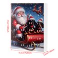 thumbnail image 2 of Lindo Calendario Cuenta Regresiva Navideña 2024 Regalo Salchicha para Y Adultos, 2 of 9
