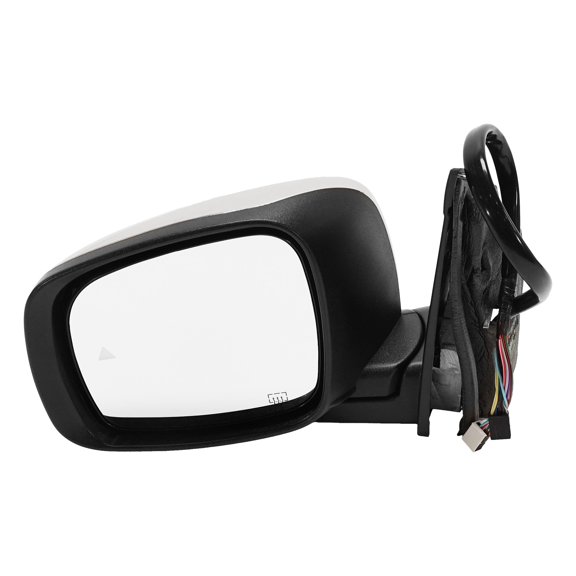 MIRROR Compatible For 2013-2016 Dodge Grand Caravan Chrysler Town and Country Left Driver Heated Power Glass Folding In-housing Signal Light With memory Chrome