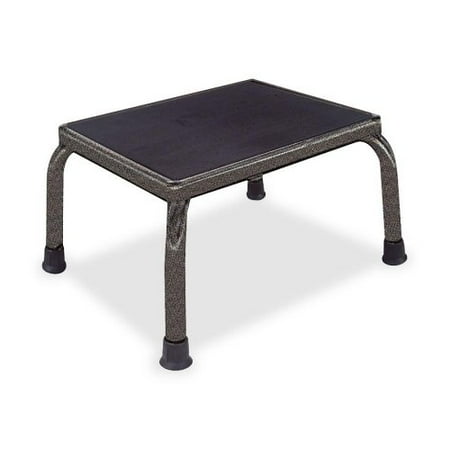 Hausmann 2000 Foot Stool - 250 Lb Load Capacity - 14" X 11" X 9" - Chrome (HNI2000)