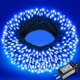 thumbnail image 1 of Guirnalda de luces navideñas Nielfoi, 20 m, 200 LED, azul, resistente al agua, 1 of 9