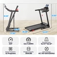 thumbnail image 5 of 3HP Treadmill with Incline and Handles, Portable Foldable Heavy Duty Treadmill for Home, 300-350 lbs Capacity, 7.5 MPH, 71 Programs, Free App Workouts, Walking, Jogging, Running Machine, 5 of 13