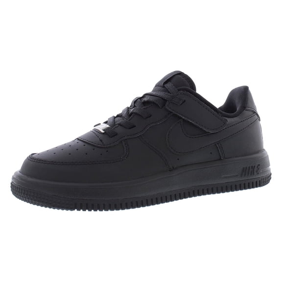 Nike Air Force 1 Low Easyon PS Boys Shoes Size 8, Color: Black/Black/Black