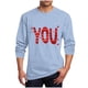 thumbnail image 4 of TaTaai Men's Fashion Graphic Pullover, Casual Printed Long Sleeve Blouse, Soft Round Neck Top, Stylish Tee for Outdoor Casual Gift, 4 of 4