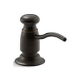 thumbnail image 2 of Kohler K-1894-C Traditional 16 Ounce Brass Soap / Lotion Dispenser - Vibrant Brushed, 2 of 6