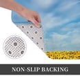 thumbnail image 6 of Sikiie Blooming Sunflower Field Print Flannel Anti-slip Floor Mat 16x24in, Thickened Dustproof Entrance Door Mat Floor Mat for Kitchen, Bathroom, Laundry Room, 6 of 7