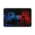 thumbnail image 1 of Gaming Bath Mat Boys Gamepad Area Rug Game Joysticks Bedroom Rug Nostalgic Gaming PC Door Mat 16"X24", 1 of 8