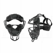 Champion Sports Magnesium Umpire Mask, Black, Lightweight Design