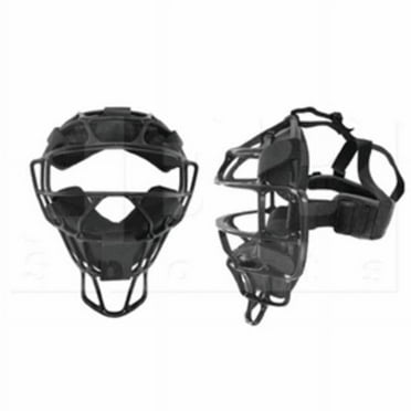 Champion Sports Magnesium Umpire Mask, Black, Lightweight Design
