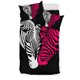 thumbnail image 1 of Juego de cama Heat Shap Negro Rosa Cebra, 1 of 5