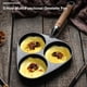 thumbnail image 3 of Jamón Sartén Desayuno Panqueque Tortilla Hierro Fundido Antiadherente 3 Agujeros, 3 of 9