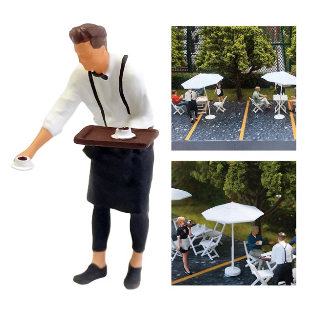 Figuras de Personas perfecl 1:64 Modelo a escala 1:64 Trenes Personas pequeñas