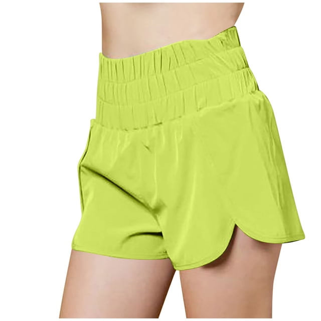 FNFYFH Clearance Ladies Bermuda Loose Fit Solid Color Summer Shorts Comfortable Shorts,Green