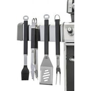 Yukon Glory 4-Pc Stainless Steel Magnetic Grill Utensils Set Essential Grilling Tools