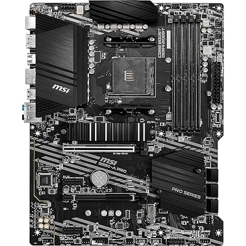 MSI B550-A FOR Motherboard ATX [AMD B550 Chipset installed] MB5032// Processor