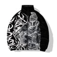 thumbnail image 3 of Diseño Chaquetas de invierno para hombre Armadura Parka Invierno Hombre Caballero Moda Nuevo en Abrigos Abajo Guerrero Calidez Alta Calidad Fresco Barato Abrigo, 3 of 4