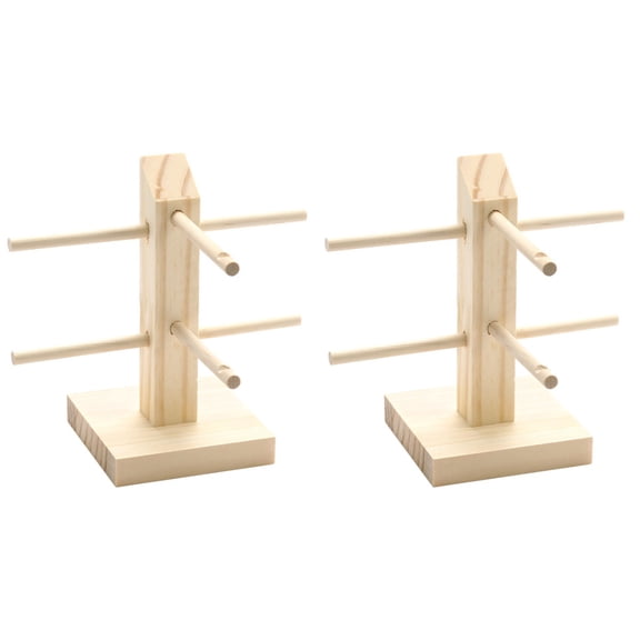 Set of 2 Eyeglass Display Racks Sunglasses Holder Stand Organizer Shelf for Glasses Storage