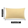 thumbnail image 6 of PiccoCasa 1800 Microfiber Breathable Zippered Pillowcases Set of 2, King Gold, 6 of 7