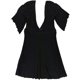 thumbnail image 1 of Vestido Suéter con cuello en V Free People azul grande, 1 of 2