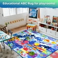 thumbnail image 6 of Quokka Small Classroom Ocean Rug for Kids - 60x41 ABC Rugs for Playroom - Bedroom Alphabet Learning Area Rug - Ocean Toddler Rugs, 6 of 8